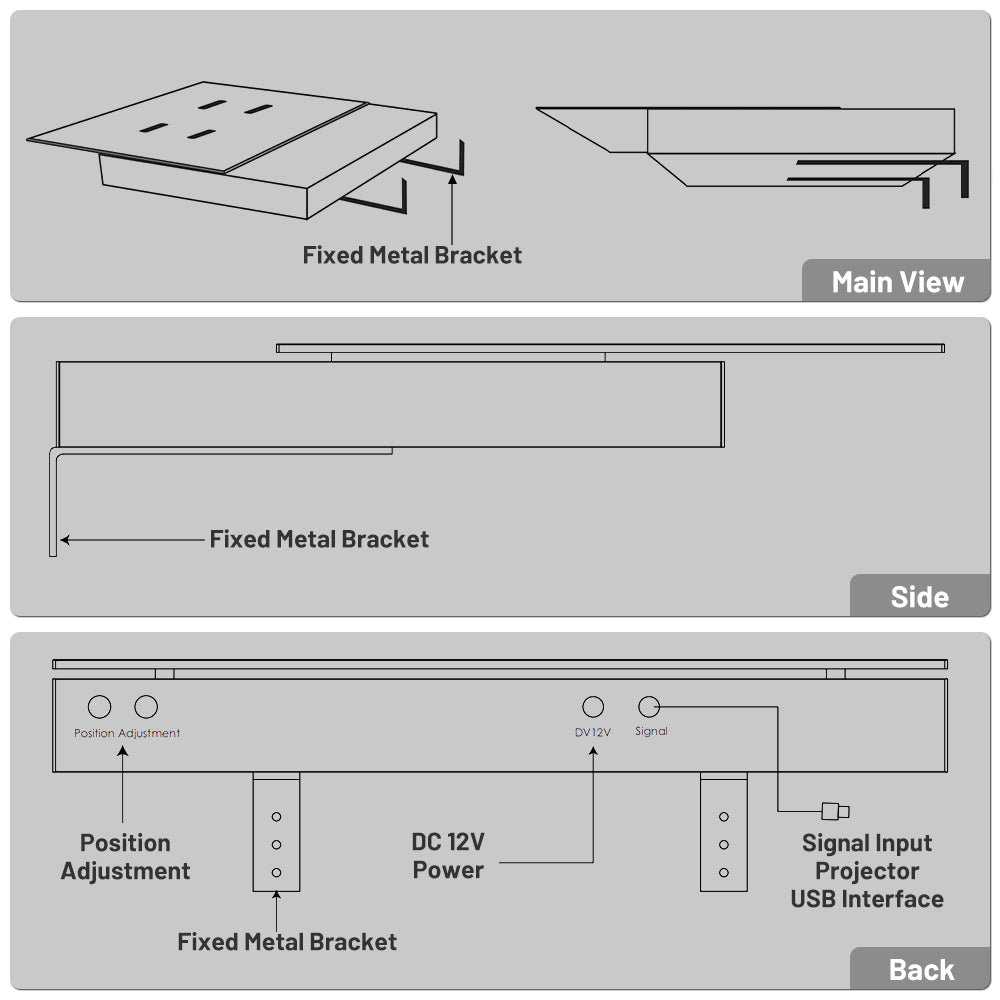 Telescopic Stage of Laser Projector - Jenovox